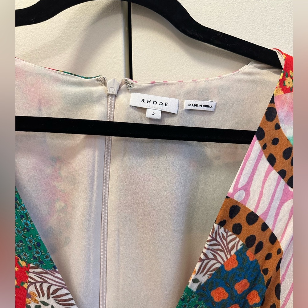 Rhode Ester Patchwork Maxi Dress - image 3